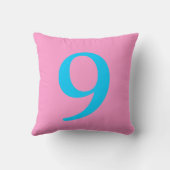 数値9 クッション (裏面)