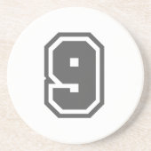 数値9 コースター (正面)