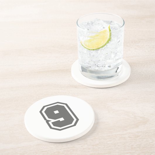 数値9 コースター (側面)