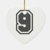 数値9 セラミックオーナメント (裏面)