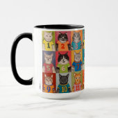 数値 マグカップ (左)