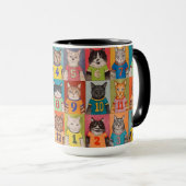 数値 マグカップ (正面右)