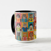 数値 マグカップ (正面左)