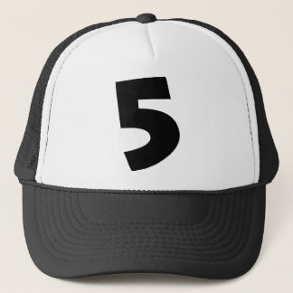 数値"5" キャップ