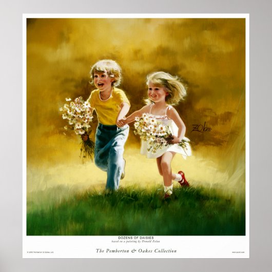 数十のデイジー ポスター (正面)