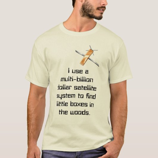 数十億のドル衛星 Tシャツ (正面)