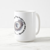 数十億個の星、惑星、宇宙疑問に思 コーヒーマグカップ (正面右)