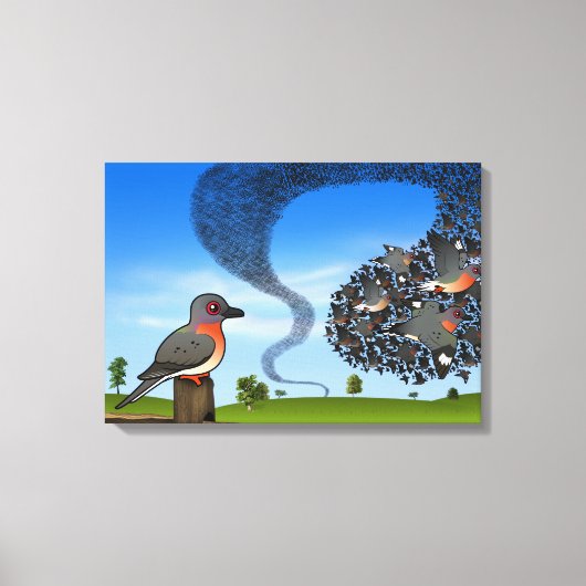 数十億 キャンバスプリント (正面)