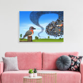 数十億 キャンバスプリント (インサイチュ (リビング))