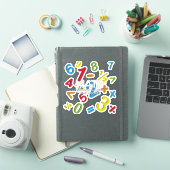 数字がすべてを数える唯一の科目 シール (iPadカバー)