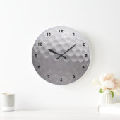 数字つきゴルフボール壁時計 ラージ壁時計 (ホーム)