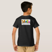 "数字で遊ぼう" Tシャツ (裏面フル)