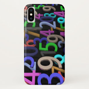 数字のジャンプイメージ iPhone X ケース