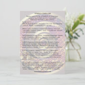 数字の象徴 - 招待 招待状 (スタンド正面)