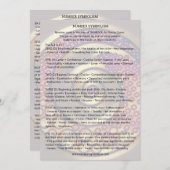 数字の象徴 - 招待 招待状 (正面/裏面)