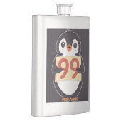 数字の99を持つキャラクター ペンギン フラスク (右)