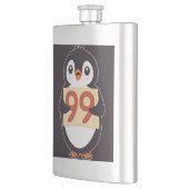 数字の99を持つキャラクター ペンギン フラスク (左)