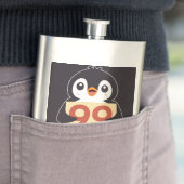 数字の99を持つキャラクター ペンギン フラスク (インサイチュ)
