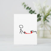 数字を書く ポストカード (スタンド正面)