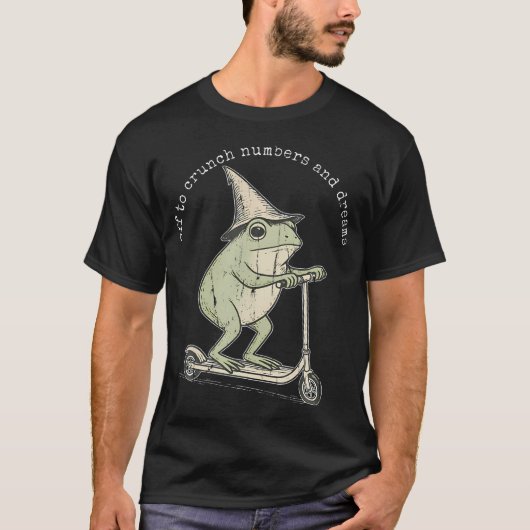 数字を片付けてさあ Tシャツ (正面)