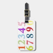 数字ラゲッジタグ ラゲッジタグ (正面縦)