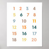 数字学習用保育園デコレーション ポスター (正面)