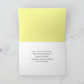 数字11ロウソク動物誕生日カード カード (内部)