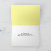 数字2ろうそく動物誕生日カード カード (内部)