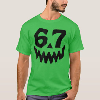 数字67 マッチングシックスセブン 6 7 ミーム 6 7 ハロウィン Tシャツ