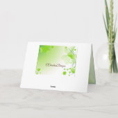 数字6 24-26 主があなたを祝福してください アイルランドデザイン カード (裏面)