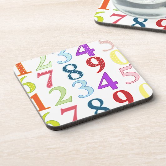 数字 コースター (左側)