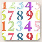 数字 コースター (正面)