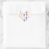 数字 ハートシール (バッグ)