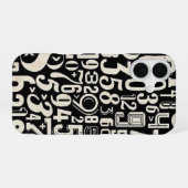数字 iPhone 16ケース (裏面横)