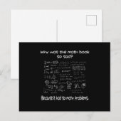 数学あなたの問題は ポストカード (正面/裏面)