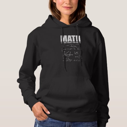 数学おたくおもしろい3 パーカ (正面)