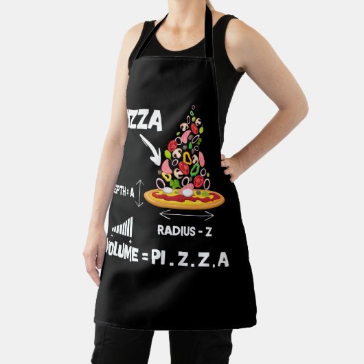 数学おたくピザラバーズ体積式ギーク数学T エプロン (インサイチュ)