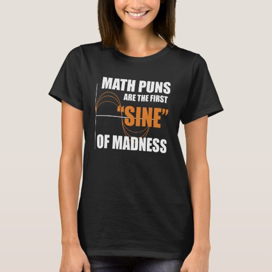数学おもしろいおたく科学ギーク数学パン数学 Tシャツ (正面)