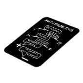 数学おもしろいの問題 マグネット (左側)