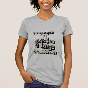 数学おもしろいの学生と天才のための数学ティー Tシャツ