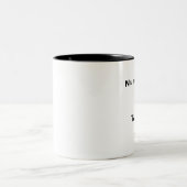 数学おもしろいの数字は、ここで話す ツートーンマグカップ (中央)
