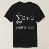 数学おもしろいギーク15誕生日15歳ボーイズGi Tシャツ (デザイン正面)
