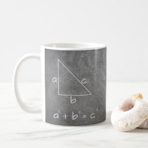 数学おもしろい代数ピタゴラス定理ギーク コーヒーマグカップ