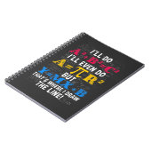 数学おもしろい先生ユーモア代数数学ジョーク ノートブック (左側)