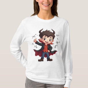 数学おもしろい先生漫画 – 悪魔の教育者 Tシャツ