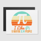 数学おもしろい先生3月14日Pi Day Merch I Like (正面/裏面)