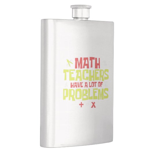 数学おもしろい先生 – 多くの問題のジョーク フラスク (右)