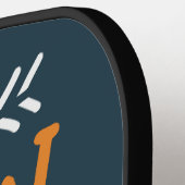 数学おもしろい学校先生分画引用文 ピックルボールラケット (左詳細)