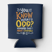 数学おもしろい学校先生分画引用文 缶クーラー (正面)