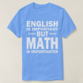 数学おもしろい科学おたく先生ギフトアイディア誕生日 Tシャツ (デザイン正面)